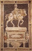 Andrea del Verrocchio, Reiterportrat of Niccolo there Tolentino